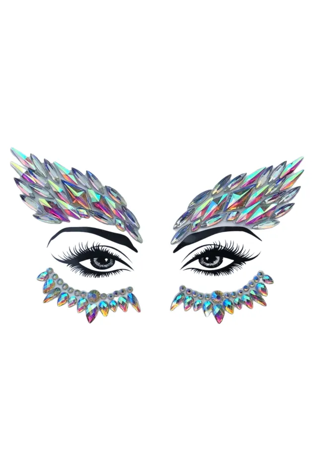 Pixie Rhinestone Crystal Face Jewels THE LUMi SHOP Earrings