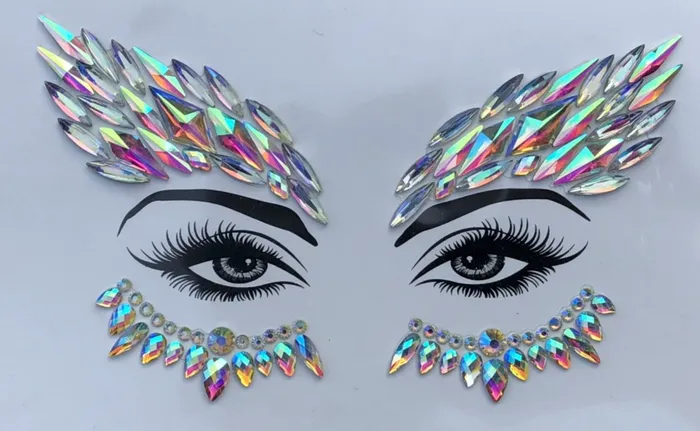 Pixie Rhinestone Crystal Face Jewels THE LUMi SHOP Earrings