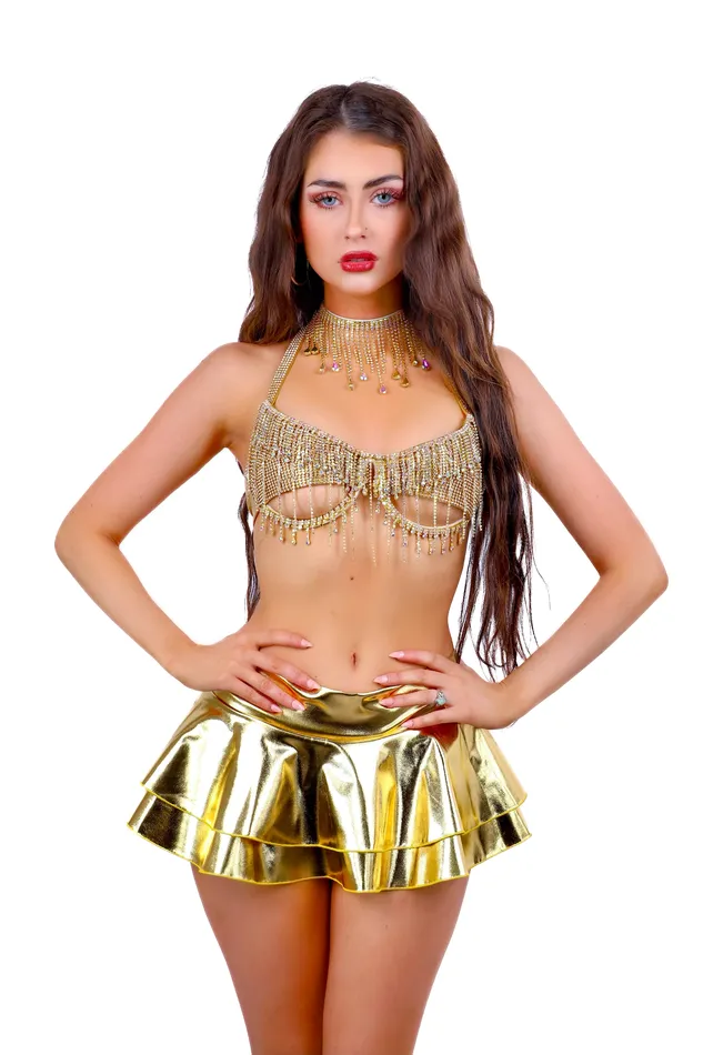 PreStyled Sets THE LUMI SHOP FULL OUTFITGold Enchantment Diva 3 pcs