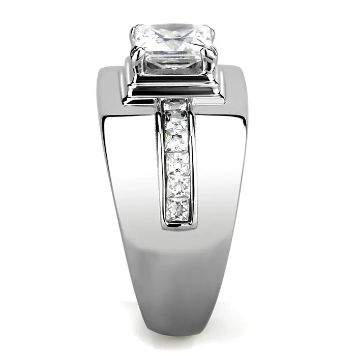 Rings Green CJE3011 Wholesale Mens Clear Square AAA Grade CZ Ring Rings Green CJE3011 Wholesale Mens Clear Square AAA Grade CZ Ring
