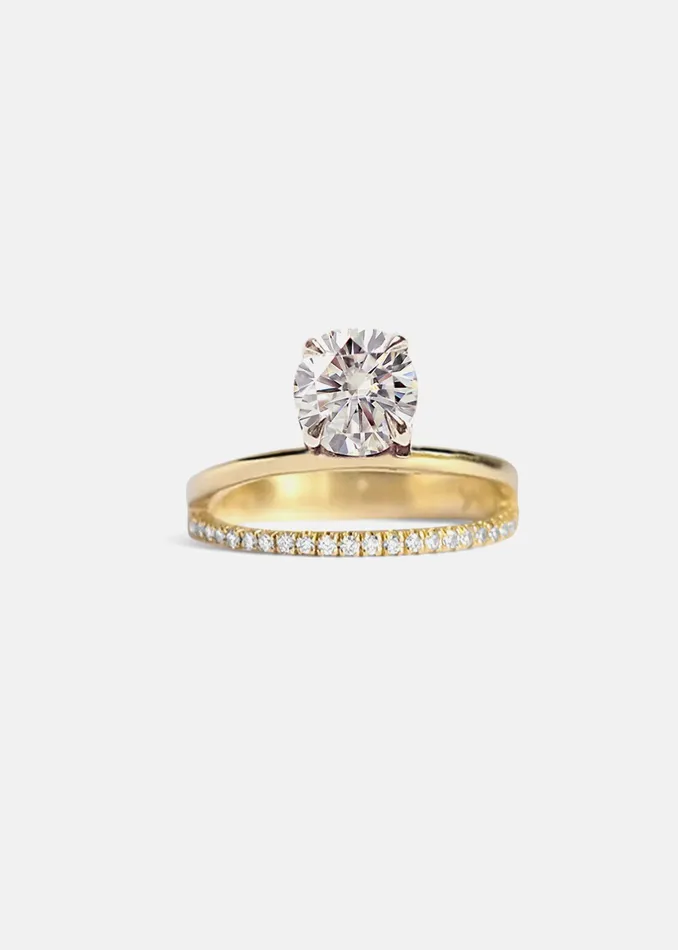 Rings KATKIMfinejewelry Diamond Sunset Pav Ring