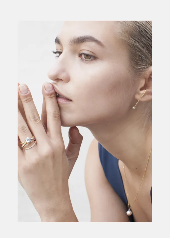 Rings KATKIMfinejewelry Diamond Sunset Pav Ring