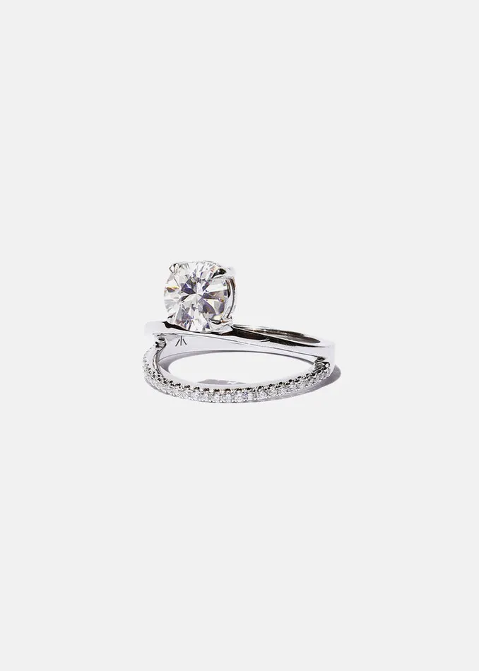 Rings KATKIMfinejewelry Diamond Sunset Pav Ring