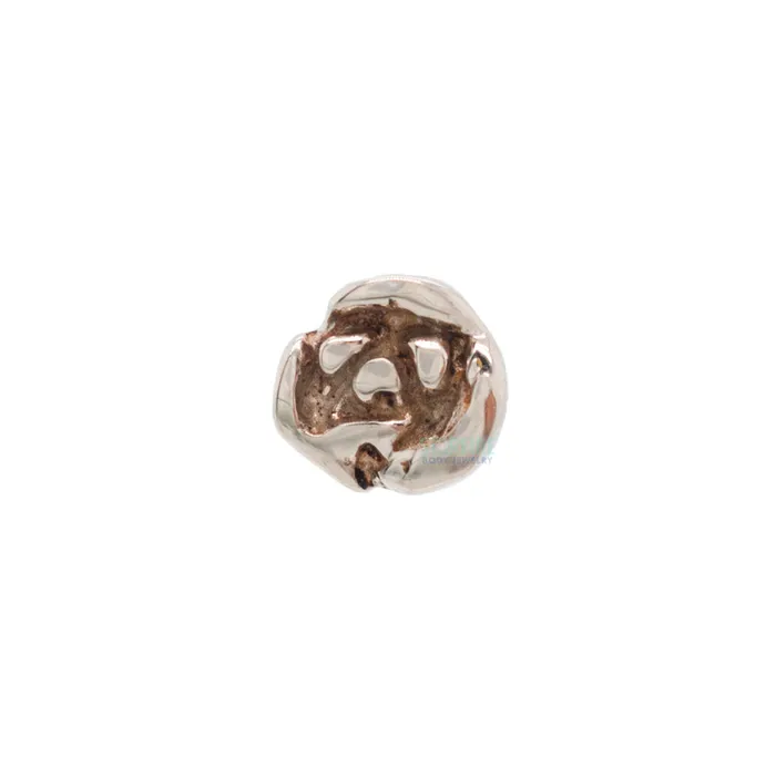 Rose Threaded End in Gold LeRoi Earrings