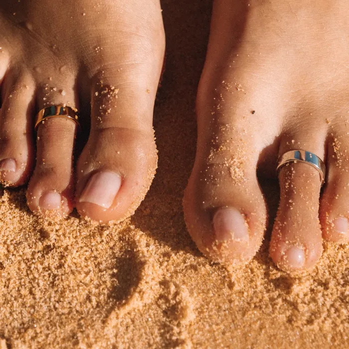 Scream Pretty Wide Band Toe Ring Rings Scream Pretty Wide Band Toe Ring Rings
