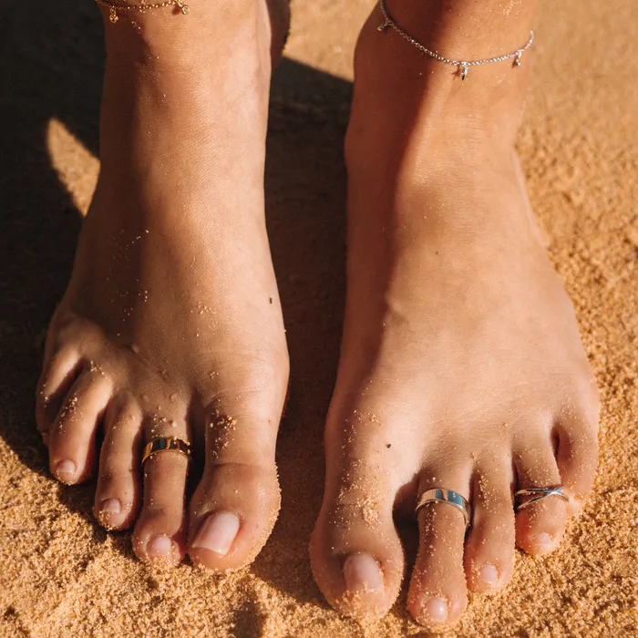 Scream Pretty Wide Band Toe Ring Rings Scream Pretty Wide Band Toe Ring Rings