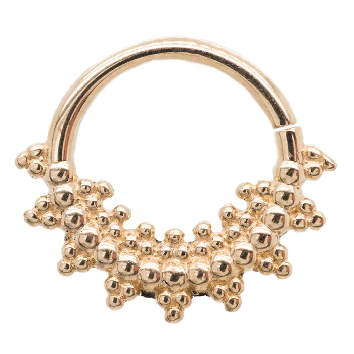 Sol Continuous Ring in Gold Tawapa Rings