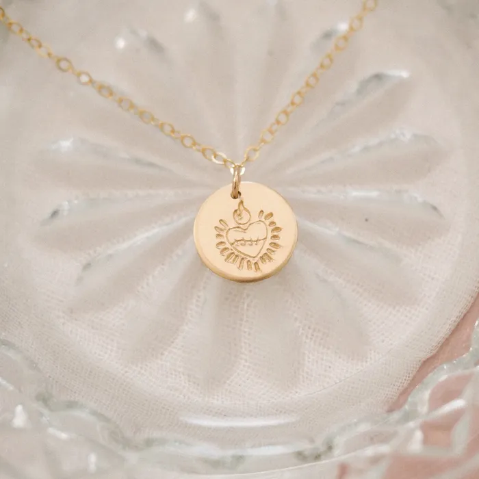Stella Tide Necklaces Build Your Own Sacred Heart Necklace