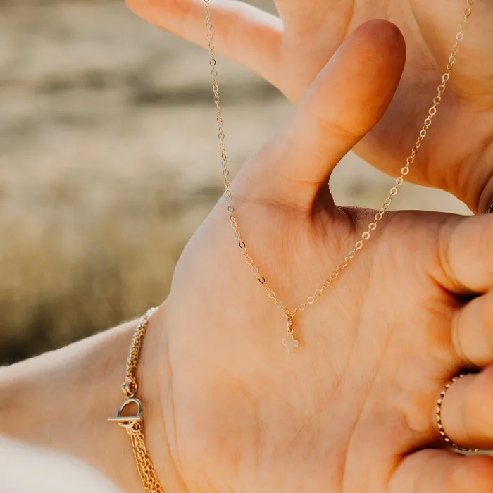 Stella Tide Necklaces Dainty Cross Necklace