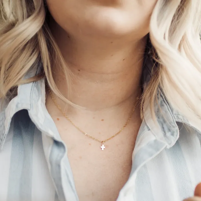 Stella Tide Necklaces Dainty Cross Necklace