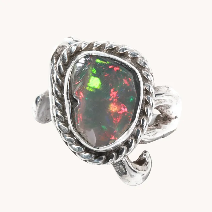 TSkies Jewelry Cast Opal Ring Rings