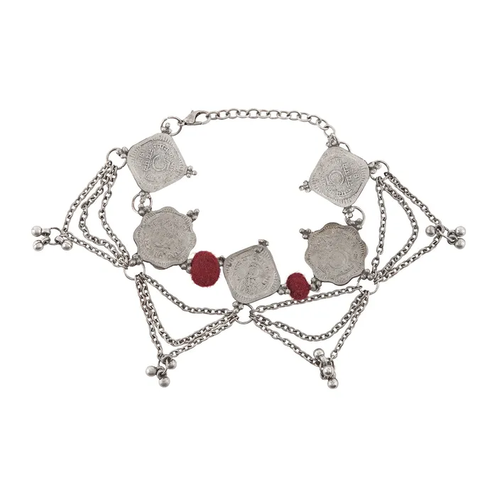Teejh Bracelets Teejh Pahara Coin Bracelet