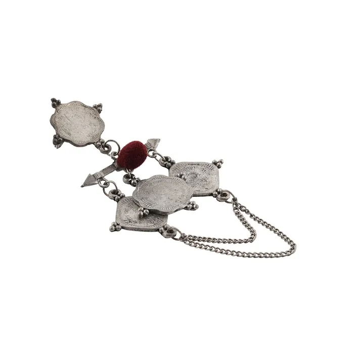 Teejh Earrings Teejh Varaha Coin Brooch