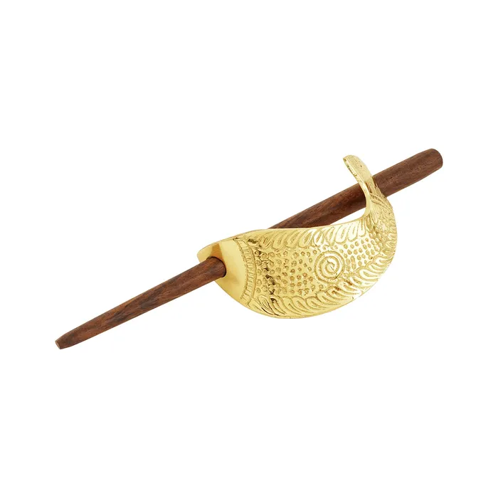 Teejh Fatima old lossy Bun Stick Teejh Earrings