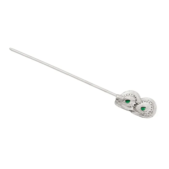 Teejh Necklaces Teejh Vaidahi Silver Turquoise Juda Stick