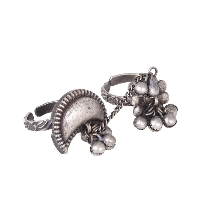 Teejh Rings Teejh Ajanta Oxidised Silver Jewellery Gift Set