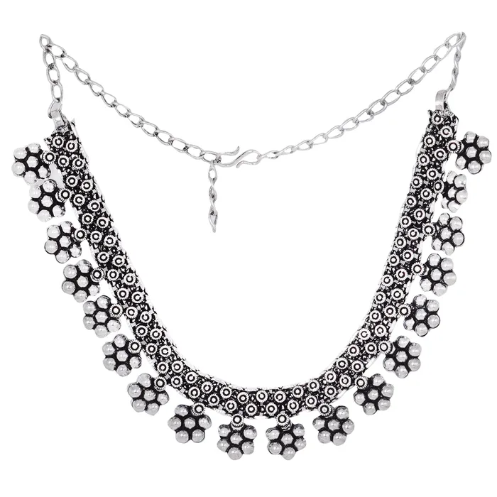 Teejh Rings Teejh Mrinmayi Silver Oxidised Jewelry Gift Set Teejh Rings Teejh Mrinmayi Silver Oxidised Jewelry Gift Set
