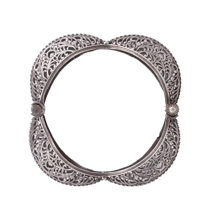Teejh Teejh Yuvanya Antique Silver Polish Bracelet Bracelets