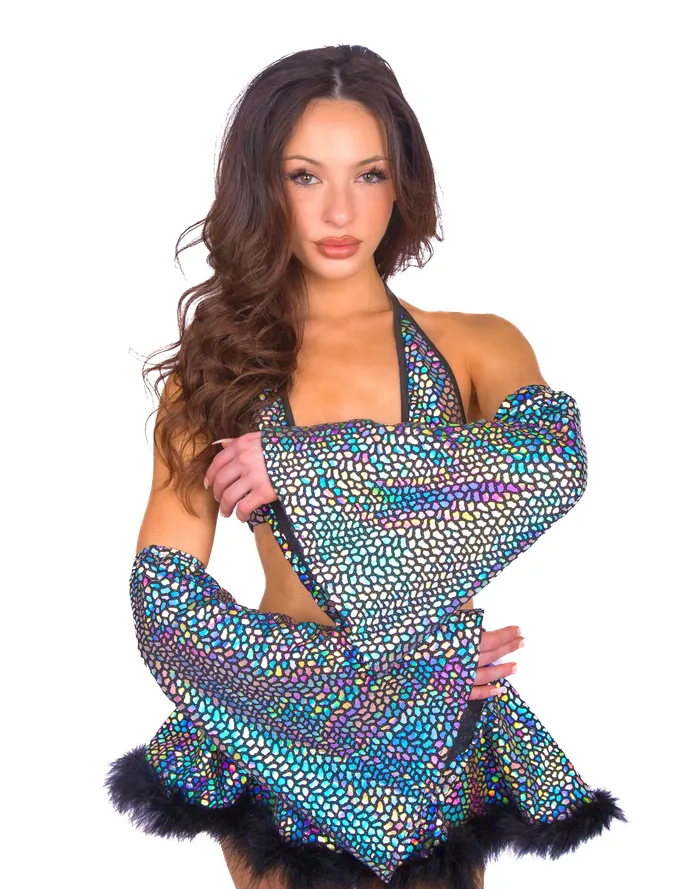 THE LUMI SHOP Earrings Holographic Fairy Aura Arm Sleeves