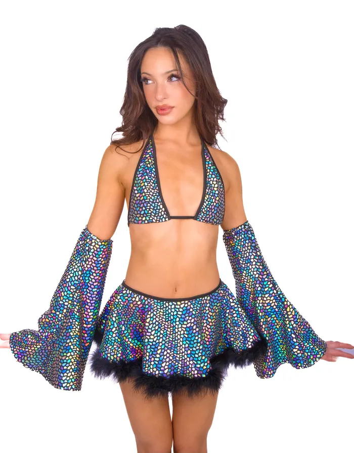 THE LUMI SHOP Earrings Holographic Fairy Aura Arm Sleeves