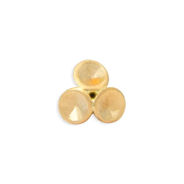 threadless Oceana Pin in Gold Tawapa Earrings