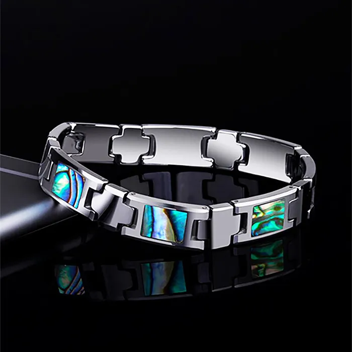 Tungsten Bracelets DeepSea Shell Tungsten Bracelet