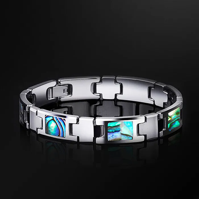 Tungsten Bracelets DeepSea Shell Tungsten Bracelet