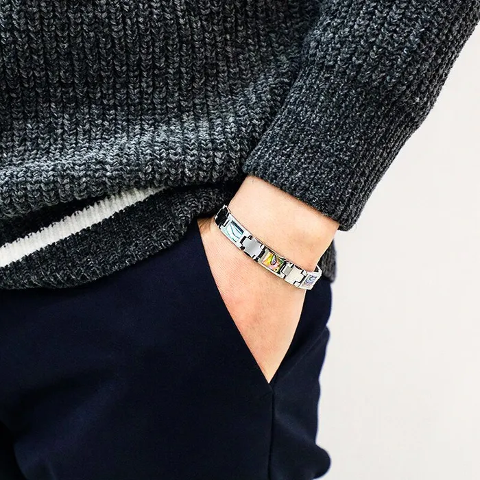 Tungsten Bracelets DeepSea Shell Tungsten Bracelet