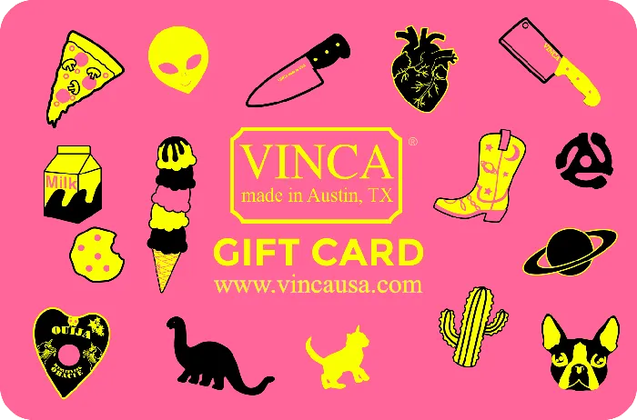 VincaUSA Necklaces Gift Card