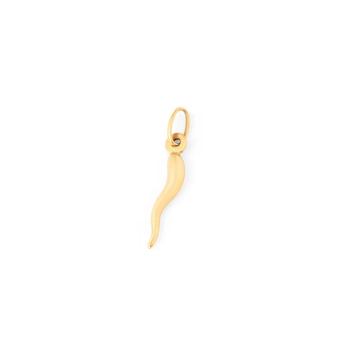Vintage PreStyled Sets Italian Cornicello 18k Gold Charm