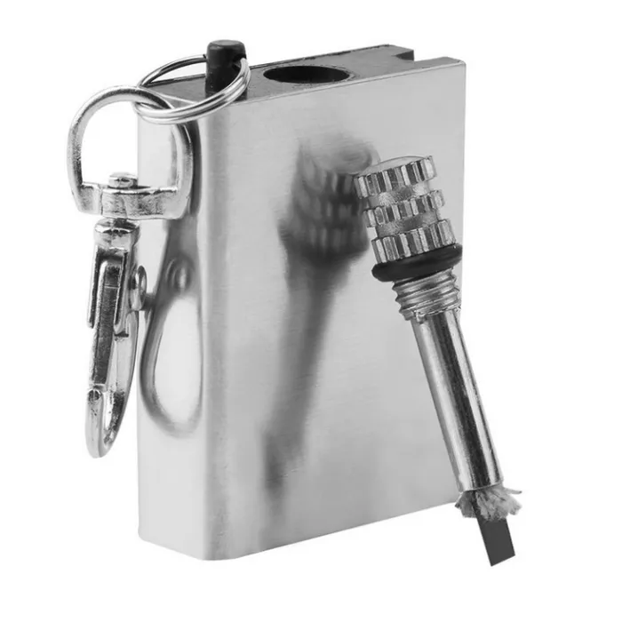 Zapps Clothing Earrings Emergency Fire Starter Flint Match Lighter
