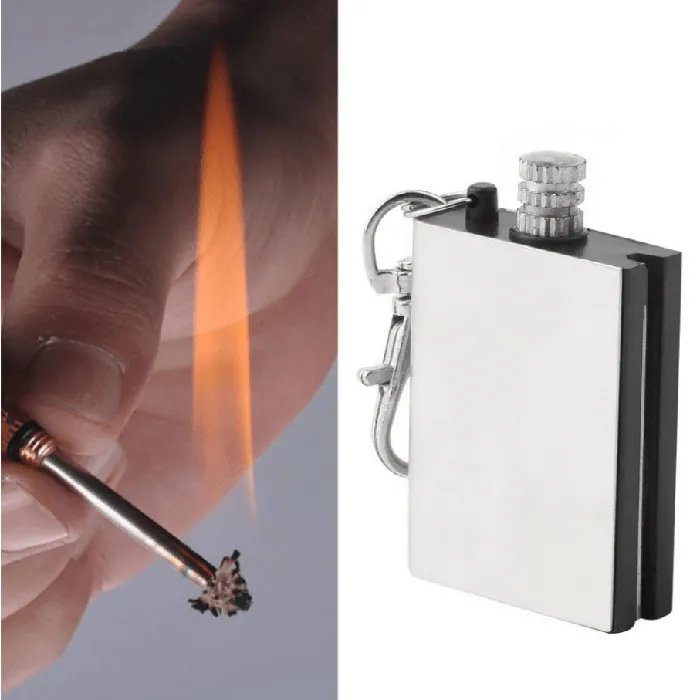 Zapps Clothing Earrings Emergency Fire Starter Flint Match Lighter
