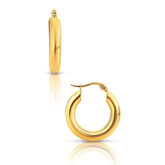 Zelda Medium Hoop Earring Ellie Vail Earrings