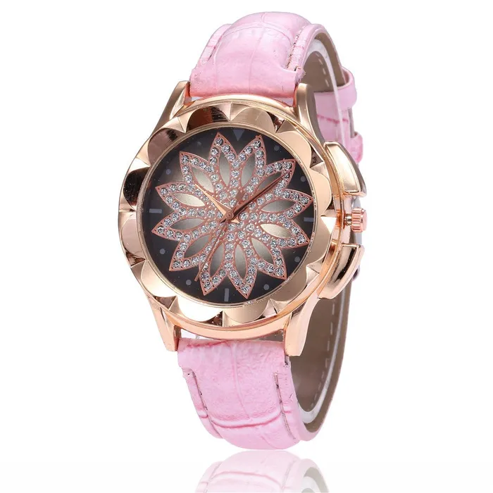 01 W471 Pink Stardust Collection Quartz Watch Watches