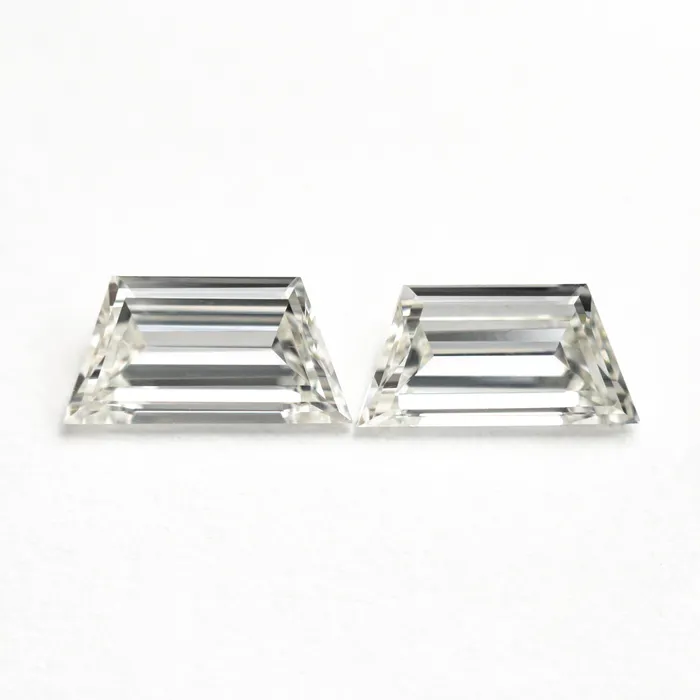 101cttw 2pc 746x380x200mm 737x367x201mm VVS I Trapezoid Step Cut Matching Pair 2552801 Misfit Diamonds Rings 101cttw 2pc 746x380x200mm 737x367x201mm VVS I Trapezoid Step Cut Matching Pair 2552801 Misfit Diamonds Rings