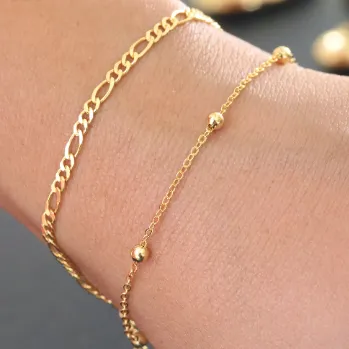 14K GoldFilled Satellite Bracelet Jewelvers Bracelets