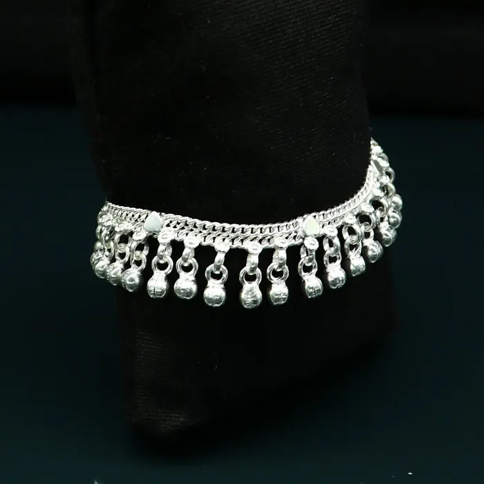 55 long Sterling silver customized baby anklets stunning hanging waved jingling bells charming noisy ankle bracelet kids jewelry ank411 TRIBAL ORNAMENTS Bracelets 55 long Sterling silver customized baby anklets stunning hanging waved jingling bells charming noisy ankle bracelet kids jewelry ank411 TRIBAL ORNAMENTS Bracelets