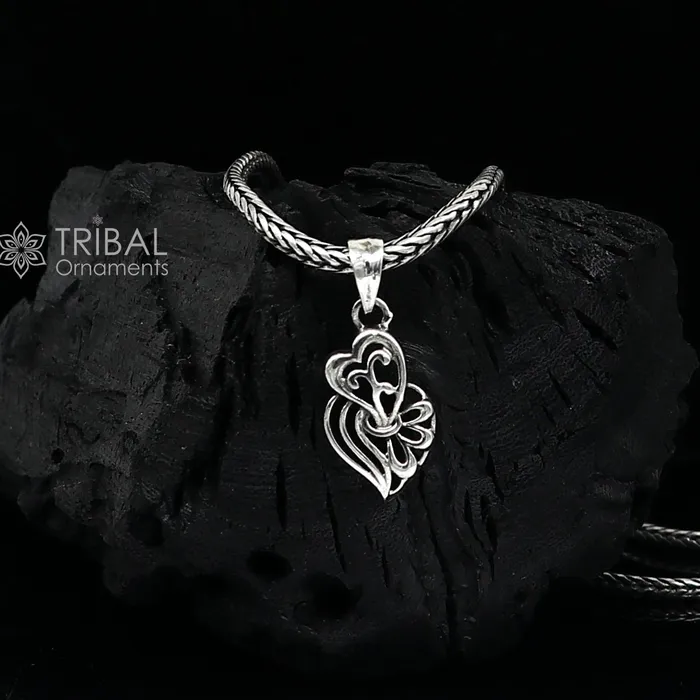 925 pure silver Divine HEART pendant best gifting pendant wheat chain necklace locket best gifting delicate unisex jewelry NSP723ps56 TRIBAL ORNAMENTS Necklaces 925 pure silver Divine HEART pendant best gifting pendant wheat chain necklace locket best gifting delicate unisex jewelry NSP723ps56 TRIBAL ORNAMENTS Necklaces
