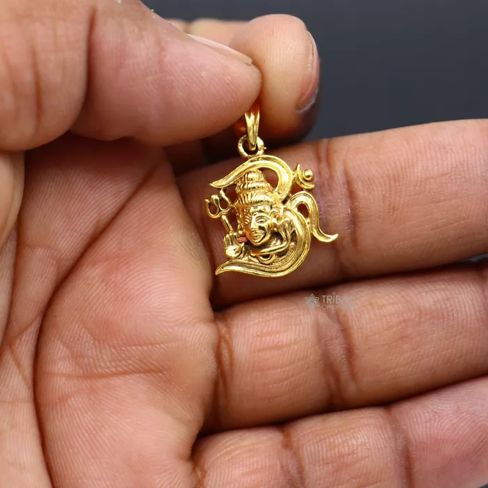 925 sterling silver customize vintage antique style Idol Lord Shiva Pendant amazing design stunning pendant unisex gifting jewelry nsp598 TRIBAL ORNAMENTS Necklaces