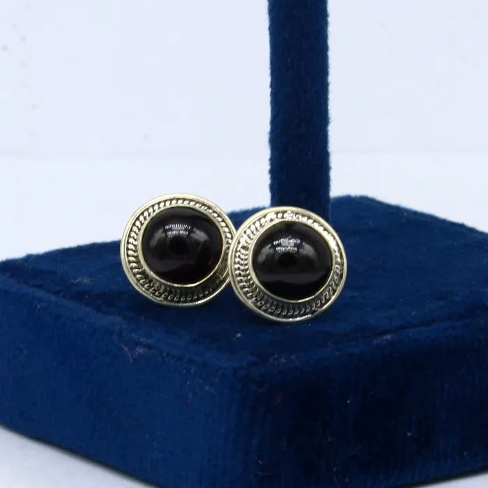 925 sterling silver fabulous garnet stone stud earrings best unisex jewelry fancy earrings daily use jewelry collection s1268 TRIBAL ORNAMENTS Earrings