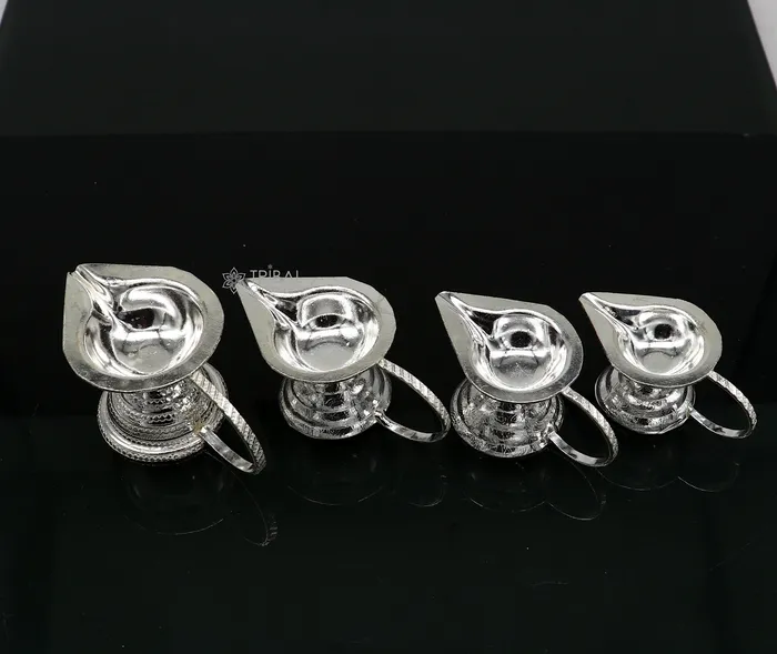 925 sterling silver handmade kappor dani silver temple utensils silver diya deepak silver single joth kapoor Aarti lamp art su1175 TRIBAL ORNAMENTS Rings 925 sterling silver handmade kappor dani silver temple utensils silver diya deepak silver single joth kapoor Aarti lamp art su1175 TRIBAL ORNAMENTS Rings