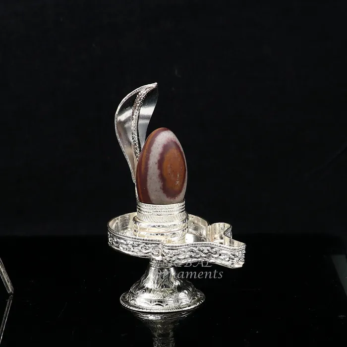 925 Sterling silver Lord Shiva Lingam stand Jalheri use for puthold Shiva Lingam handmade puja article su966 TRIBALORNAMENT Necklaces 925 Sterling silver Lord Shiva Lingam stand Jalheri use for puthold Shiva Lingam handmade puja article su966 TRIBALORNAMENT Necklaces