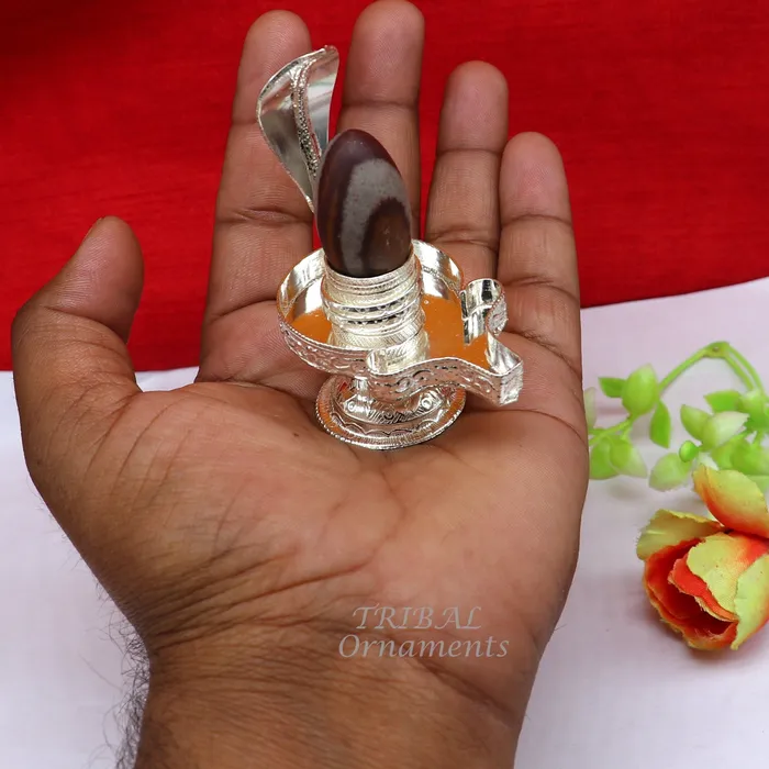 925 Sterling silver Lord Shiva Lingam stand Jalheri use for puthold Shiva Lingam handmade puja article su966 TRIBALORNAMENT Necklaces 925 Sterling silver Lord Shiva Lingam stand Jalheri use for puthold Shiva Lingam handmade puja article su966 TRIBALORNAMENT Necklaces