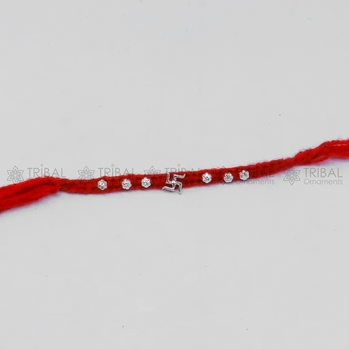 925 sterling silver Swashtik design pendant Rakshabandhan festival rk382 TRIBAL ORNAMENTS Necklaces 925 sterling silver Swashtik design pendant Rakshabandhan festival rk382 TRIBAL ORNAMENTS Necklaces