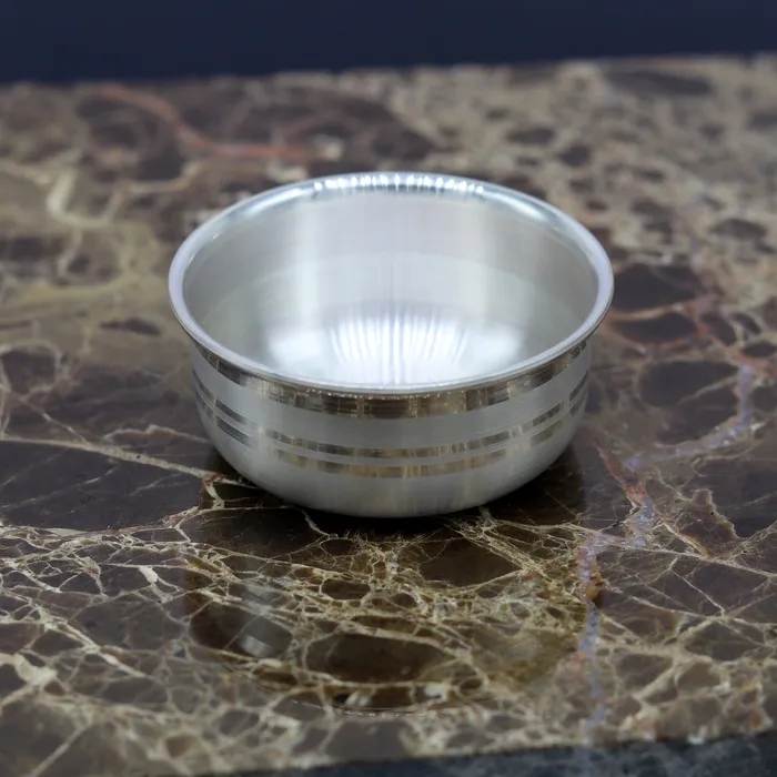 999 fine silver handmade small baby bowl silver tumbler flask stay babykids healthy silver vessels utensils sv99 TRIBAL ORNAMENTS Necklaces
