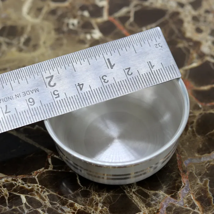 999 fine silver handmade small baby bowl silver tumbler flask stay babykids healthy silver vessels utensils sv99 TRIBAL ORNAMENTS Necklaces