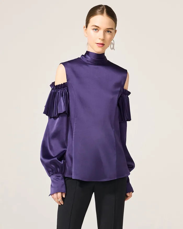 ADEAM Earrings Blackberry Ashlee Top