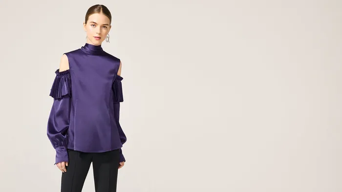 ADEAM Earrings Blackberry Ashlee Top