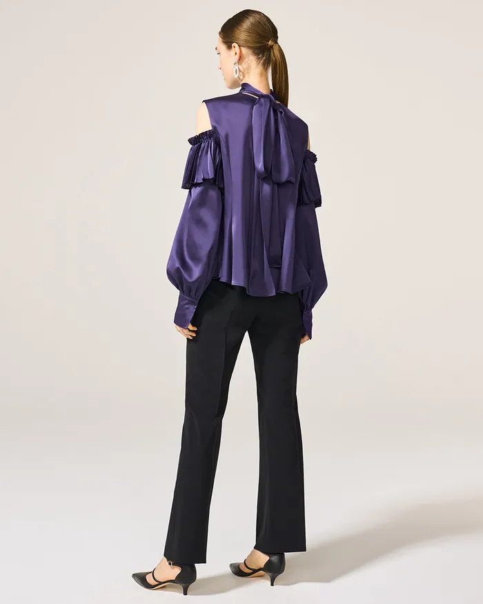 ADEAM Earrings Blackberry Ashlee Top