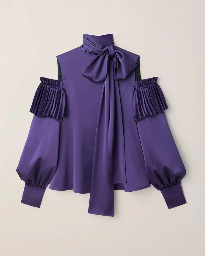 ADEAM Earrings Blackberry Ashlee Top